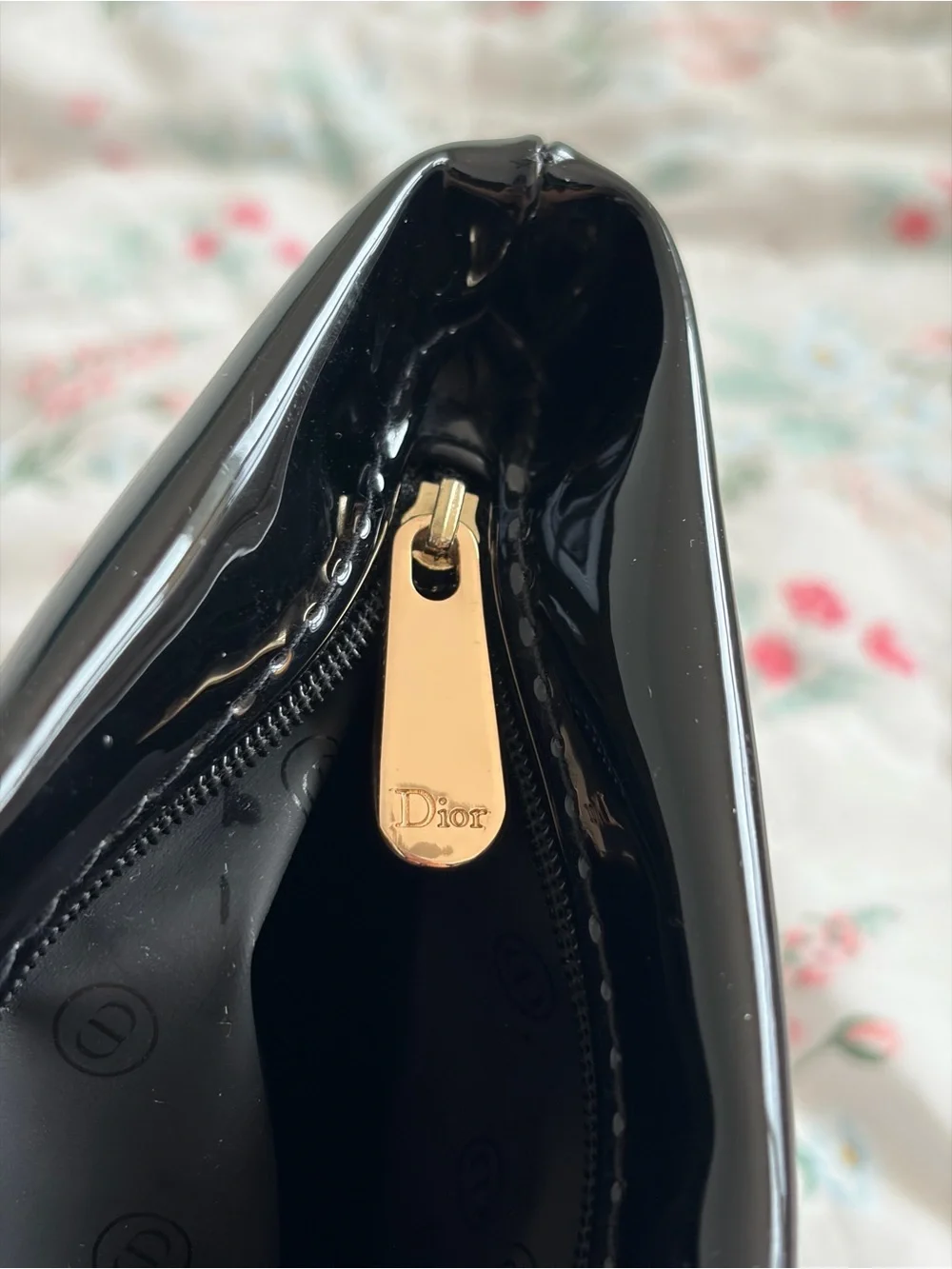 Dior shiny black